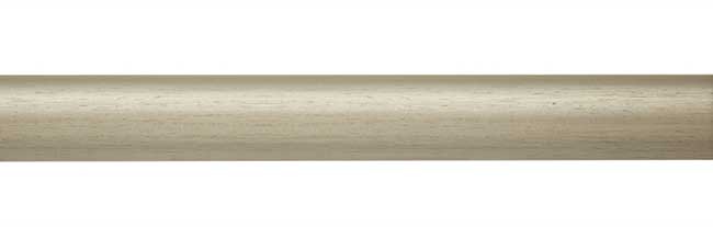 45mm Modern Country 300cm Pole Satin Silver