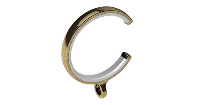 Swish Elements 28mm C Rings (pack of 4) Antique Brass