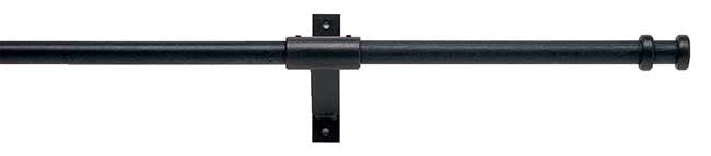 Artisan 16mm Classic Wrought Iron 100cm Curtain Pole Stopper