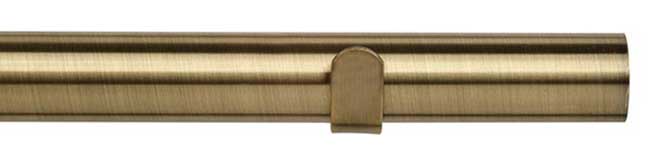 Speedy 28mm Poles Apart 200cm Eyelet Pole Antique Brass