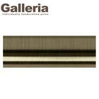 50mm Galleria Burnished Brass Pole 120cm