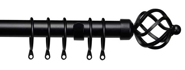 Speedy 25-28mm 120-210cm Pristine Cage Pole Set Black