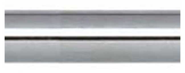 50mm Galleria Metals Chrome Curtain Pole only 120cm