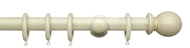 Integra 35mm Masterpiece Ball Pole Set 300cm Distressed Crea