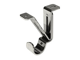 Integra 28mm Satin Steel Top Fix Bracket 1 pack of 1