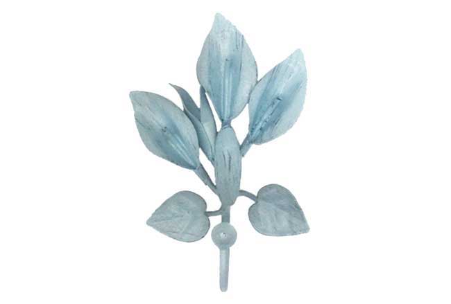 Lily Tieback Hook Pale Blue