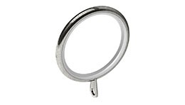 Integra Elements Rings for  28mm pole 1 pack of 6 Satin Stee