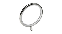 Integra Elements Rings for  35mm pole 1 pack of 6 Satin Stee