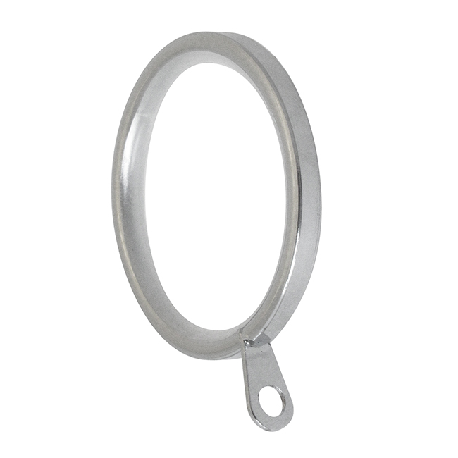 Swish Soho Curtain Rings Chrome Pack of 6 for 28mm pole