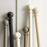 Wooden Curtain Poles