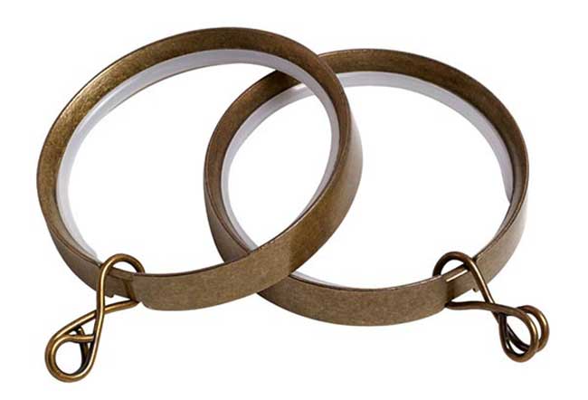 Speedy 35mm Flat Lined Ring Antique Brass Pack of 10