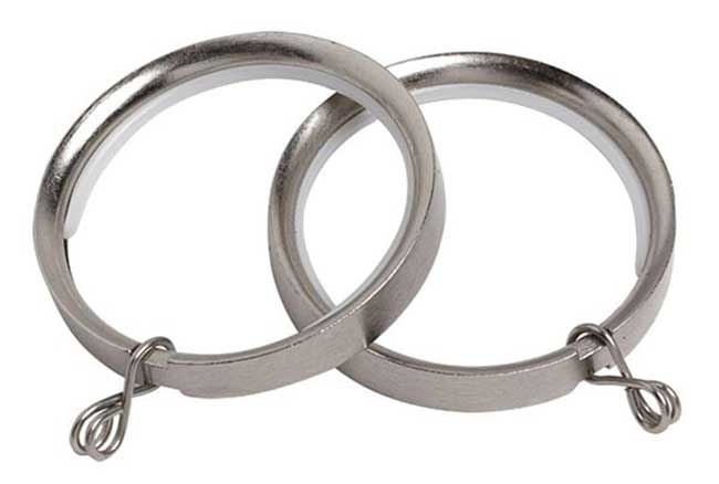 Speedy 35mm Flat Lined Ring Satin Silver Pack of 10